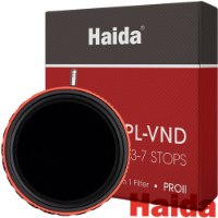 77mm Haida PROII CPL-VND 2 in 1 Filter פילטר עם אפקט כפול ND משתנה ו מקטב polarizer