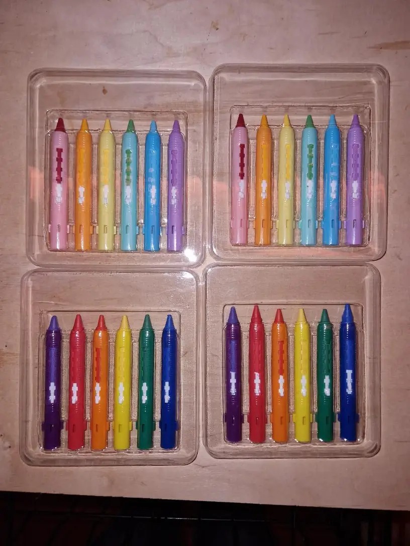 חוות דעת - צבעי אמבטיה/סטיקים לציור גוף - sticks painting