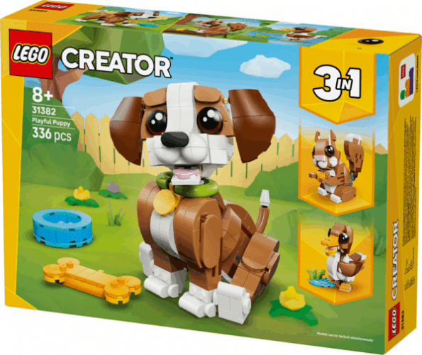 לגו קריאטור - חיות חמודות: כלבלב שובב - LEGO Playful Puppy DogSKU 31382
