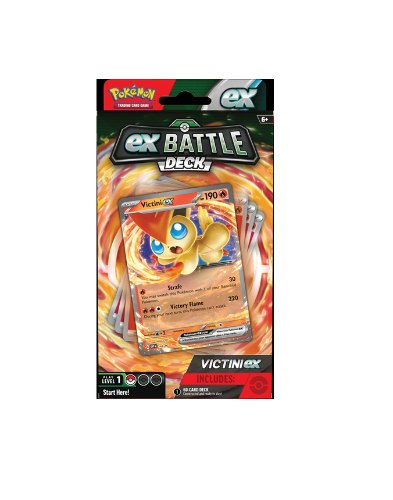 קלפי פוקימון דק Pokémon Victini ex Battle Deck