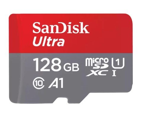כרטיס זכרון Sandisk Ultra MicroSDXC 140MB/s 128GB