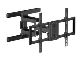 מתקן תליה דו מפרקי 37"-86" Lumi LPA81-466 – מתקן תלייה שחור עם זרועות מפרקיות מורחבות