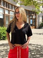 TEE V-S CROP