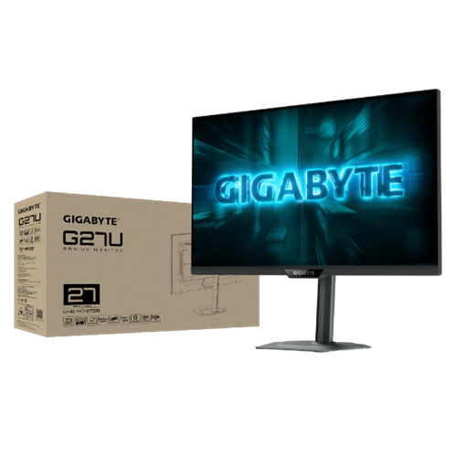 מסך גיימינג Gigabyte G27U 4K SS IPS 160HZ/320HZ 1Ms Pivot HDR400
