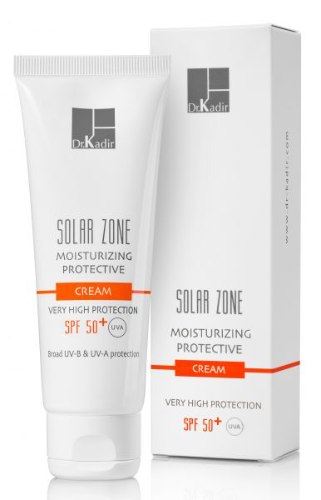 Защитный увлажняющий крем SPF 50+  - Dr. Kadir Solar Zone Moisturizing Protective Cream SPF 50+ 
