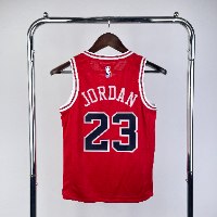 גופיית ילדים NBA שיקגו בולס אדום - מייקל ג'ורדן