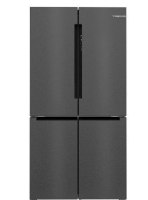 מקרר 4 דלתות בוש 605 ליטר Bosch KFN96AXEA נירוסטה מושחרת