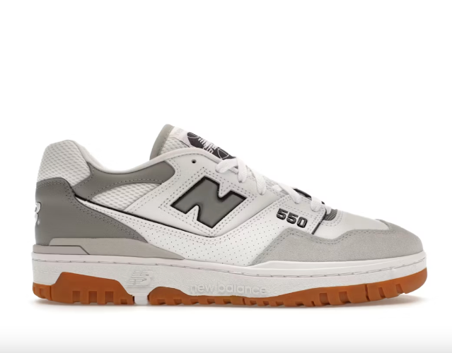 New Balance 550 White Slate Grey