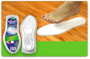 מדרסי ספוג עם תכונת Memory Foam insoles