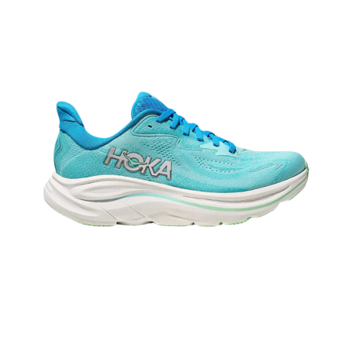 HOKA CLIFTON 10 WIDE  נעלי ספורט נשים הוקה קליפטון 10 רחבות בצבע כחול סקי/כחול סיאלו