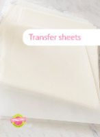 pack of 25 transfer sheets