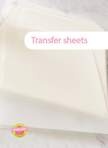 pack of 25 transfer sheets