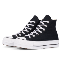 סניקרס אולסטאר מוגבהות פלטפורמה  CHUCK TAYLOR,נשים - שחור