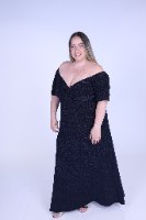 שמלת אוסקר לורקס נייבי