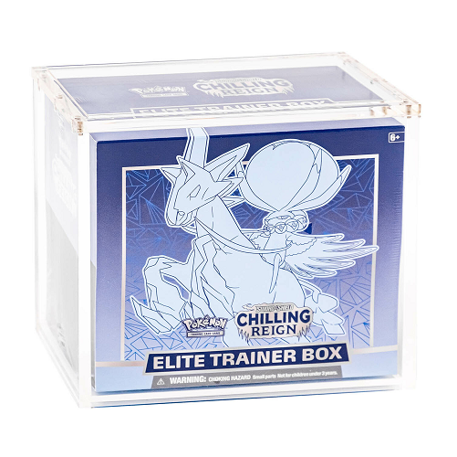 Case Pokemon Elite Trainer Box With Magnet קופסת מגן אקרילית מגנטית לפוקימון אליט טריינר