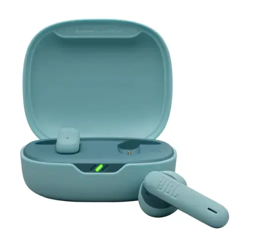 אוזניות TWS דגם Vibe Flex 2 מבית JBL צבע טורקיז