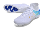 עם גרב - נעלי כדורגל Nike Air Zoom Mercurial Superfly IX Elite לבן זהב