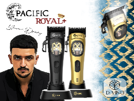 מכונת תספורת Pacific Royal+ Plus R4 black & gold Flash