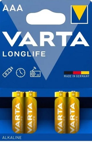 מארז 4 סוללות VARTA AAA (LR03)