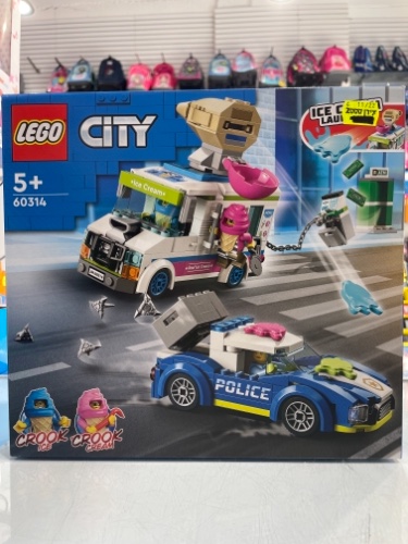 Lego city מרדף אחרי אוטו גלידה