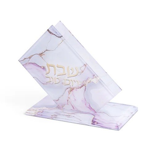 מחזיק גפרורים שיש ורוד
