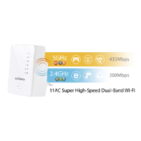 מגדיל טווח Edimax EW-7438IL Dual Band AC750 802.11ac 300Mbps