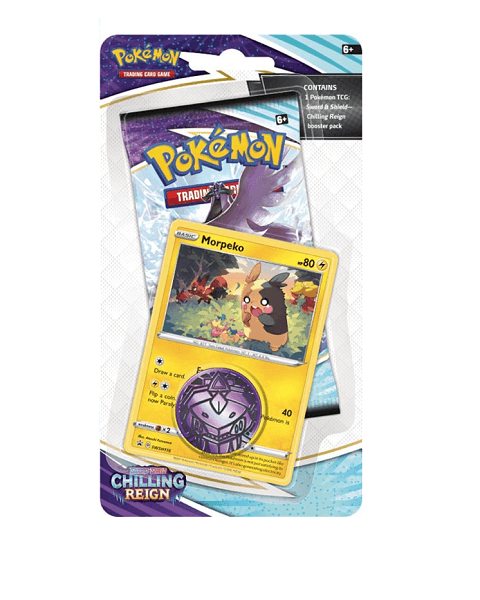 Pokemon TCG: SWSH06 Chilling Reign Checklane Blister קלפי פוקימון ...