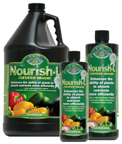 נוריש אל 1 ליטר MicrobeLife Hydroponics Nourish-L Organic Humic Acid