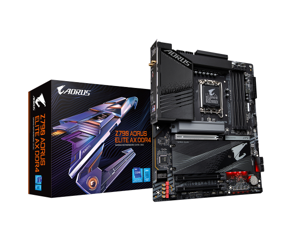 לוח Gigabyte Z790 AORUS ELITE AX DDR4 WIFI 6E 2.5GB Lan LGA1700