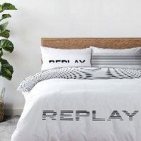 סט מצעים ריפליי 100% כותנה בצפיפות 220 חוטים - דגם REPLAY מנהטן