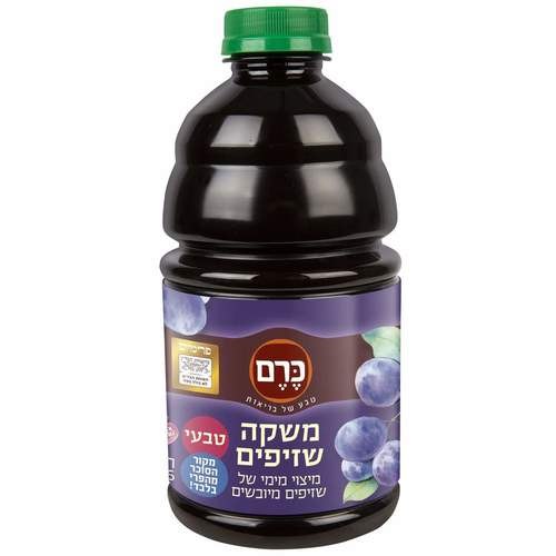 משקה שזיפים טבעי 946 מ"ל - כרם