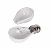 מאפרת קרמיקה נורה של פעם Light Bulb