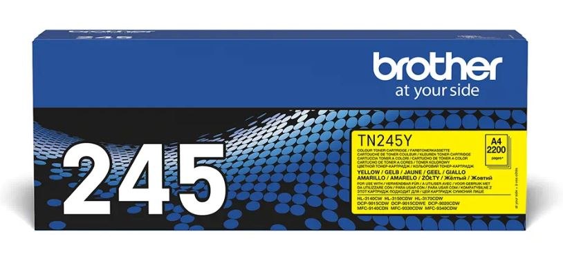 טונר צהוב מקורי Brother Original Toner TN-245Y