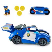 מפרץ ההרפתקאות – ניידת משטרה משתנה של צ’ייס PAW Patrol: The Movie Chase Transforming City Cruiser
