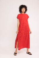 שמלת NAM - פליסה אדום