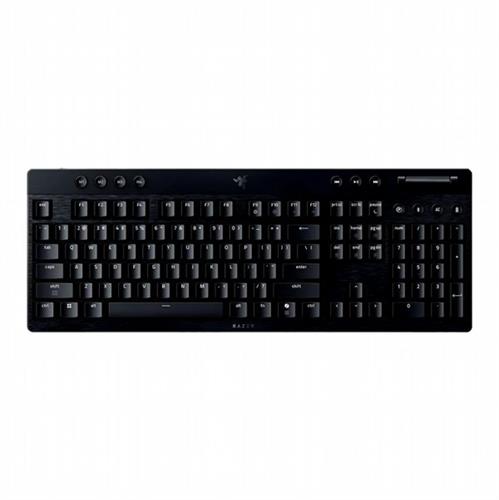 מקלדת גיימינג מכנית שטוחה אלחוטית Razer BlackWidow V4 Low Profile HyperSpeed Orange Switch