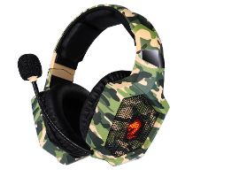 Gaming Combat Headset Camouflage אוזניות דרגון