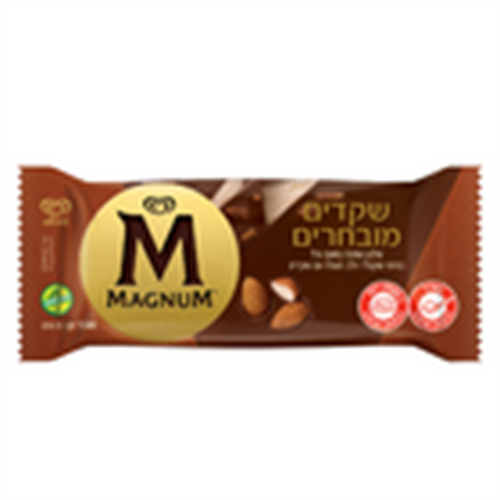מגנום שקדים, 85 גרם | שטראוס גלידות