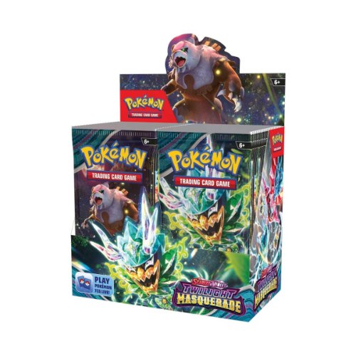 קלפי פוקימון בוסטר בוקס Pokémon TCG Twilight Masquerade SV06 Booster Box
