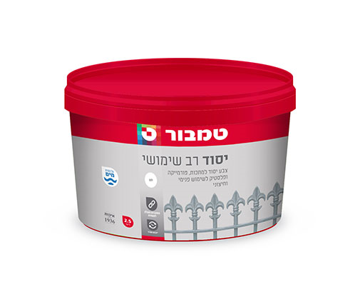 יסוד רב שימושי על בסיס מים 2.5 ליטר - טמבור