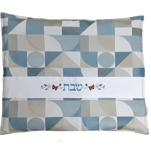 כיסוי פלטה לשבת חלוקה צורנית רקמת רימונים