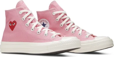 Comme des Garçons PLAY x Chuck 70 High Bright Pink