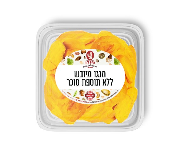 מנגו מיובש ללא תוספת סוכר 150 גרם