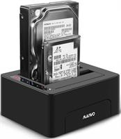 תחנת עגינה ושכפול לשני דיסקים 3.5/2.5 MAIVO USB3.0 Dual Bay