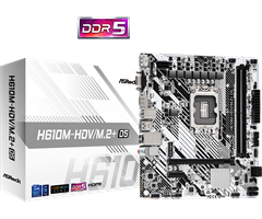 לוח אם – ASRock H610M-HDV/M.2+ D5