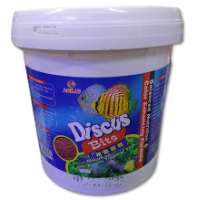 דלי מזון DISCUS BITS לדיסקוסים ודגי נוי 10 ליטר AQUAV