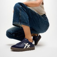 דאש FF T-Toe סניקרס רטרו נייבי-לבן FITFLOP The Dash FF T-Toe פיטפלופ