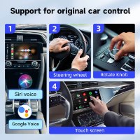 5.0 - 2Air מתאם לרכב CarPlay ו‑Android Auto אלחוטי Carlinkit