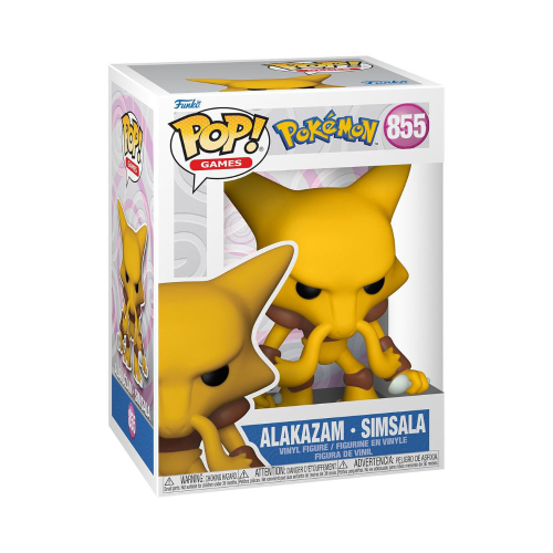 פופ פוקימון - אלקזם - Funko Pop Games Pokemon Alakazam #855