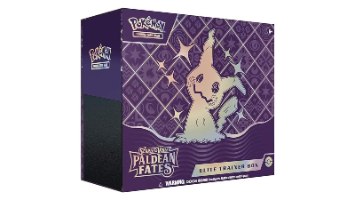 קלפי פוקימון אליט טריינר בוקס Pokémon TCG: Scarlet & Violet - Paldean Fates Elite Trainer Box